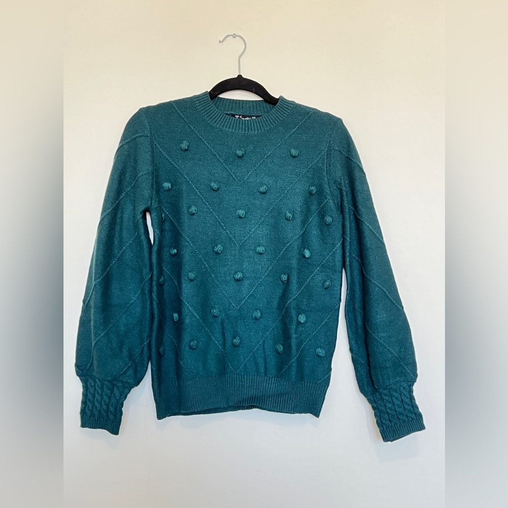 Green sweater